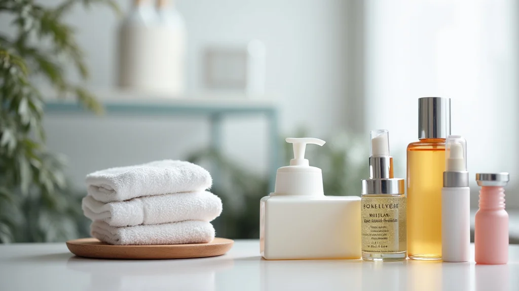 Personal Care Products Explained Simply The image shows a collection of various personal care products, explaining them simply for a blog post.