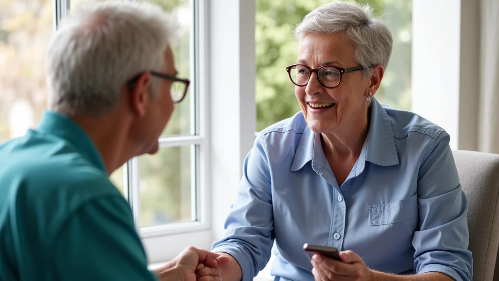 Understanding Personal Care Assistance Basics The image shows a caregiver gently assisting an elderly person with daily living activities, illustrating personal care assistance basics.